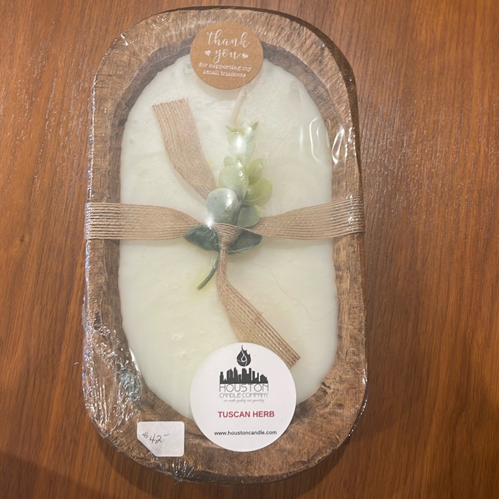 Tuscan herb candle